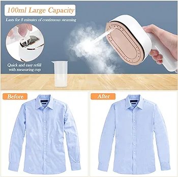 MINI PLANCHA DE VAPOR PARA ROPA
