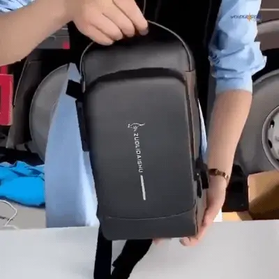 Bolso Antirrobo Impermeable Puerto USB