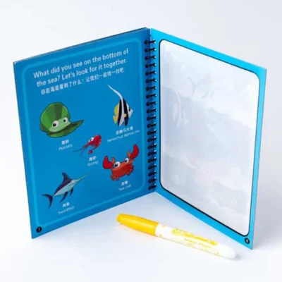 Combo Set Kit de Arte maleta X 208 piezas + Cuaderno de agua mágico