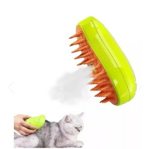 Combo cepillo vapor de mascotas + Removedor de pelusa