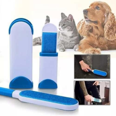 Combo cepillo vapor de mascotas + Removedor de pelusa