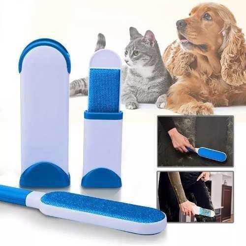 Combo cepillo vapor de mascotas + Removedor de pelusa