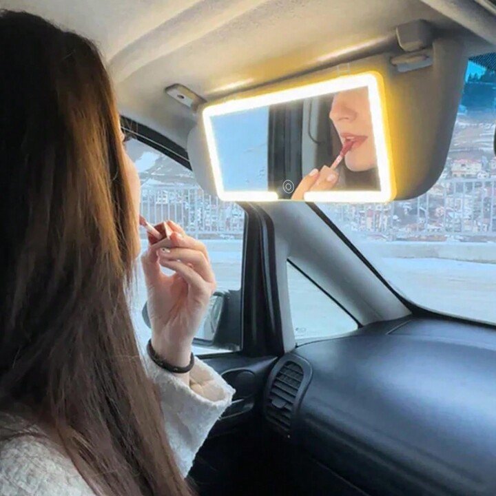 Espejo de Maquillaje para Auto