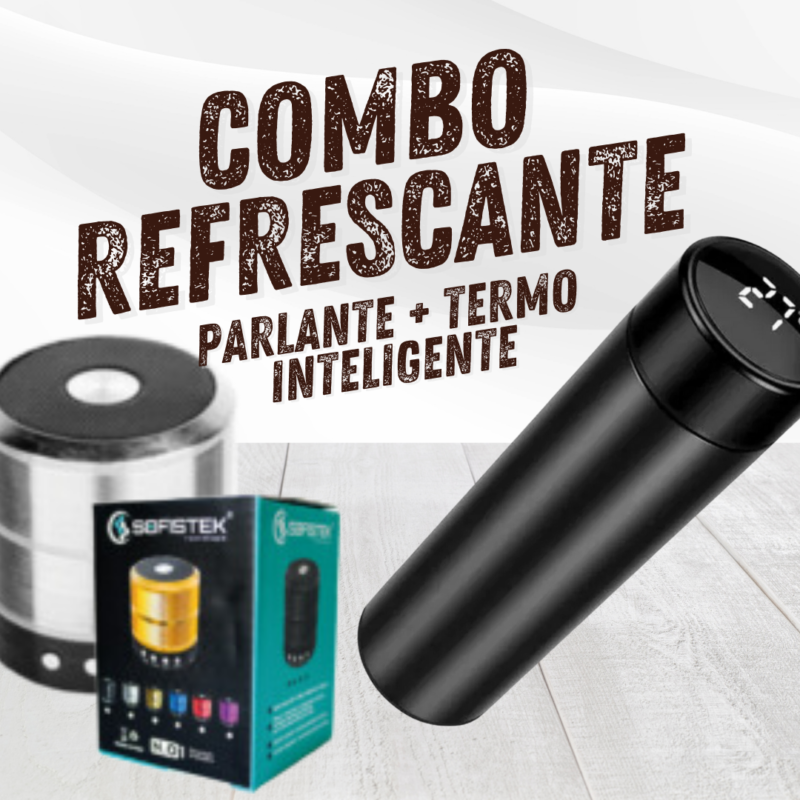 COMBO REFRESCANTE (PARLANTE+TERMO)