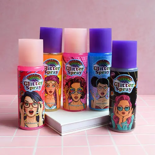 Combo Gato lucifer+Glitter Spray Grande
