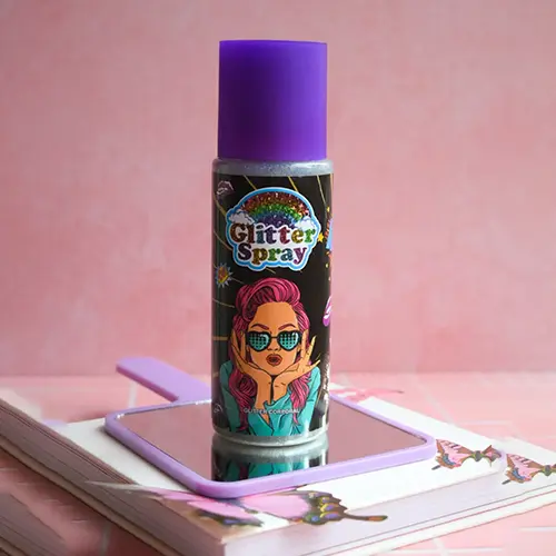 Combo Gato lucifer+Glitter Spray Grande