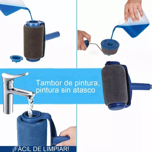 Rodillo para pintura recargable