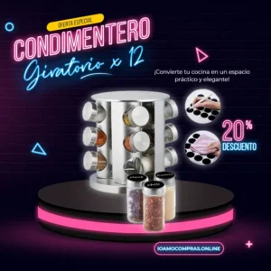 Condimentero Giratorio x12